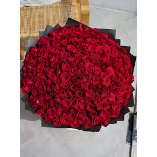 Bouquet roses rouge